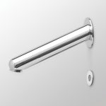 Apollo AL Grifo Electrónico Libres De Contacto - Wall Mounted Bathroom Faucet - Touch-free wall-mounted electronic faucet with an anti ligature design - Apollo AL B