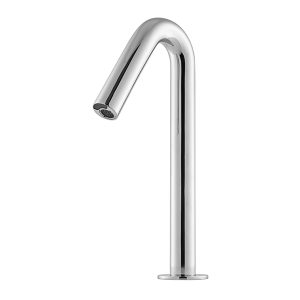 Csaba grifo automatico de sensor - Deck Mounted Bathroom Faucet - Touch Free Lavatory Faucets Touch-free electronic faucet for deck-mounted installations Csaba E B