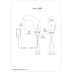 Dimensional Drawing - Touchless Deck Faucet - Easy_1000B-pdf