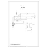 D28 Touchless Wall Mounted Faucet