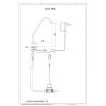 Dimensional Drawing - Touch Faucet - Cool BRE self closing electronic bottle filler - Cool_BRE-pdf