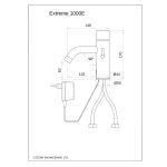 Dimensional Drawing - Touchless Deck Faucet - Extreme_1000E-pdf
