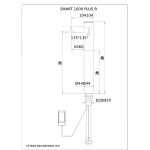 Dimensional Drawing - Touchless Deck Faucet - Smart_1000_Plus_B-pdf