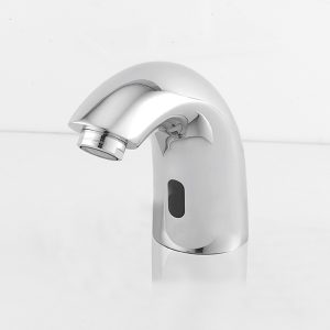 Grifería sin contacto - Grifería para baño montada en cubierta - Grifería electrónica sin contacto para instalaciones montadas en cubierta Easy B-E