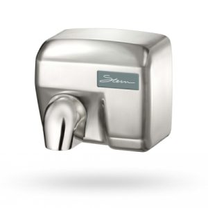 Electronic Hand Dryer SHD-S - Electronic hand dryer. Stainless steel cover with chrome satin finish
