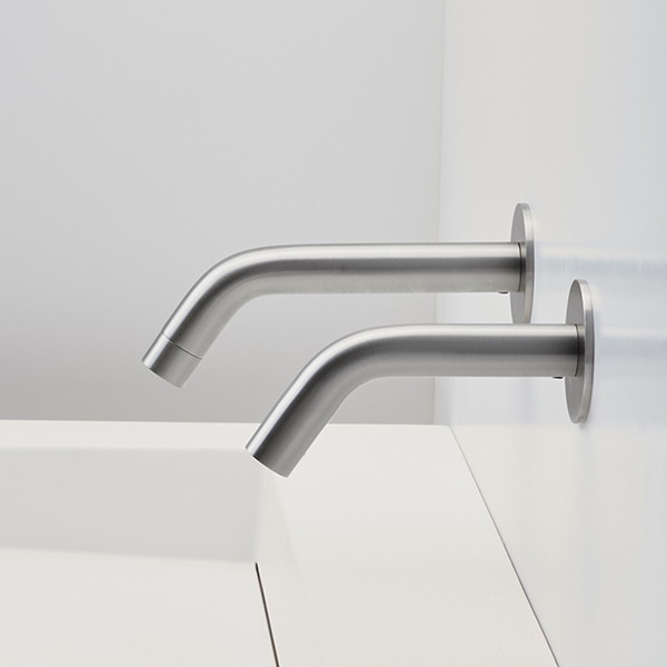 Extreme CS 2030 E AISI 316 dispensador de jabón - Touch free electronic soap dispenser for installations in brick walls - Stainless steel body - Extreme CS SD 2030 E AISI 316 Duo_bg