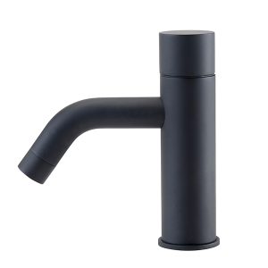 Extreme LF Grifo Electrónico Libres De Contacto - Deck Mounted Bathroom Faucet - Touch free electronic faucet for deck mounted installations Extreme-LF-black_on-white