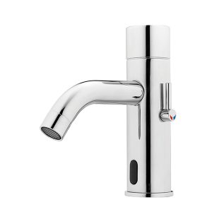 Extreme 1000 grifo automático de sensor - Deck Mounted Bathroom Faucet - Touch free electronic faucet for deck mounted installations Extreme_1000_E_B_1
