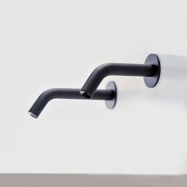 Automatic Soap Dispensers - Touch free electronic soap dispenser for installations in brick walls - Extreme CS SD Duo Black