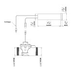 Prox Sensor Kit For Toilets Front Fixation - Imagen 2