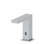 Quadrat DM dispensador de jabón sin contacto - Touch Free Soap Dispenser Touch-free electronic soap dispenser for deck mounted installations Quadrat DM Soap Dispenser