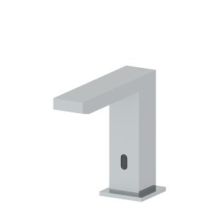 Quadrat DM dispensador de jabón sin contacto - Touch Free Soap Dispenser Touch-free electronic soap dispenser for deck mounted installations Quadrat DM Soap Dispenser