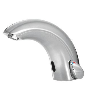 Swan 1010 AB 1953 Grifo Electrónico - Deck Mounted Bathroom Faucet - Touch-free electronic faucet for deck-mounted installations Swan-1010-AB-1953