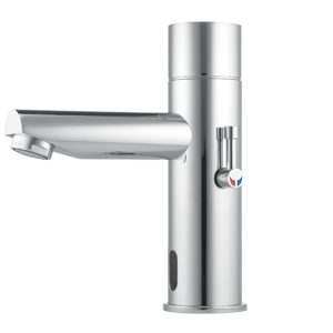 Trendy 1000 L Grifo Electrónico - Deck Mounted Bathroom Faucet - Touch free electronic faucet for deck mounted installations Trendy 1000 L grifo automatico de sensor