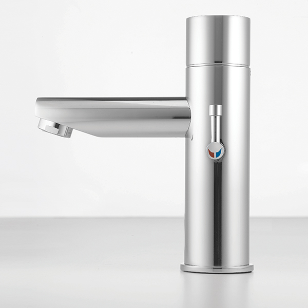 Trendy 1000 L grifo automatico de sensor | Trendy 1000 LE LB bg Trendy 1000 L Grifo Electrónico - Deck Mounted Bathroom Faucet - Touch free electronic faucet for deck mounted installations Trendy-1000-LE-LB