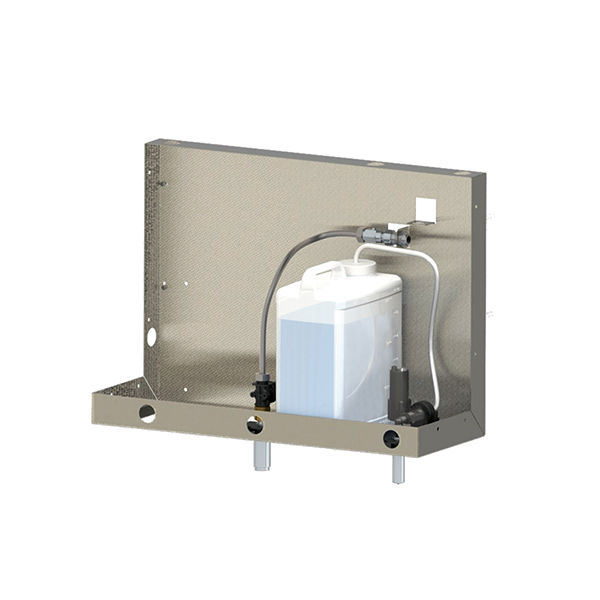 SWA-Modular-system 4 - Soap Water Air Module - Modular touch-free system for integration behind the mirror