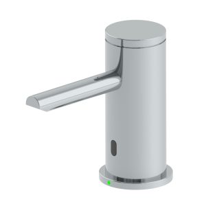 Stern innovative Lotus Top-fill soap dispenser has a 2-liter container to easily refill your choice of hand soap - Lotus SD Topfill