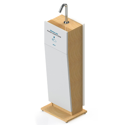 Soportes para desinfectantes de manos sin contacto