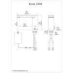 Boreal 1000 grifo automatico de sensor - Boreal 1000B DD
