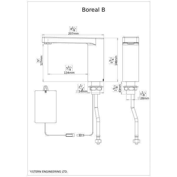 Boreal grifo automatico de sensor - Boreal B DD