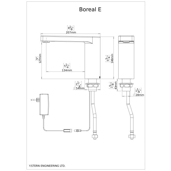 Boreal grifo automatico de sensor - Boreal E DD